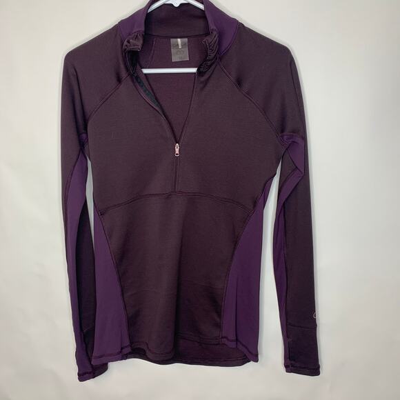 Calia Purple Quarter Zip Pullover Sz Medium - Picture 1 of 5